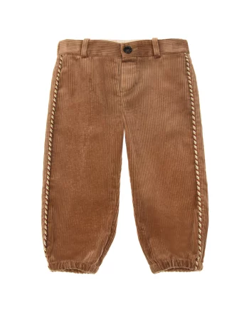 Бежевые вельветовые брюки GUCCI детские(Бежевые вельветовые брюки GUCCI детские)