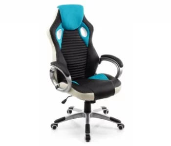 Компьютерное кресло Woodville (Roketas голубое)