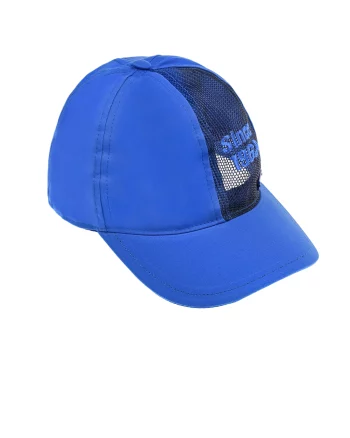 Синяя кепка с сетчатой вставкой Il Trenino детская(Синяя кепка с сетчатой вставкой Il Trenino детская)